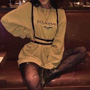 Oversized YSL Crewneck Tee